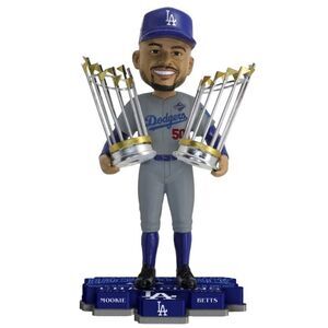 Mookie Betts (Dodgers) 2025 World Series Back to Back Champs Bobblehead